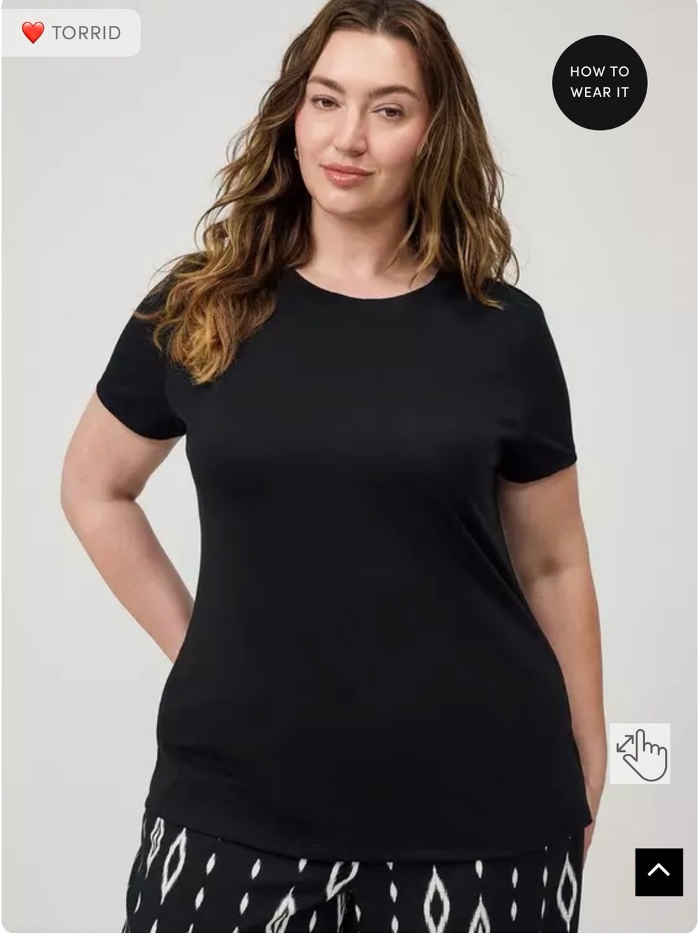 NWOT Torrid Everyday Signature Jersey Crew Neck Tee size 2